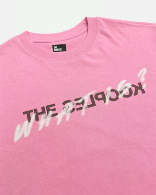 Pink 'what is' T-shirt