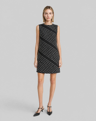 Black Short Studded Dress