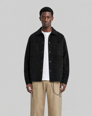 Black wool jacket