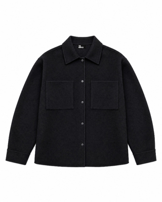 Black wool jacket
