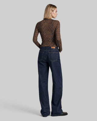 Leopard-print T-shirt