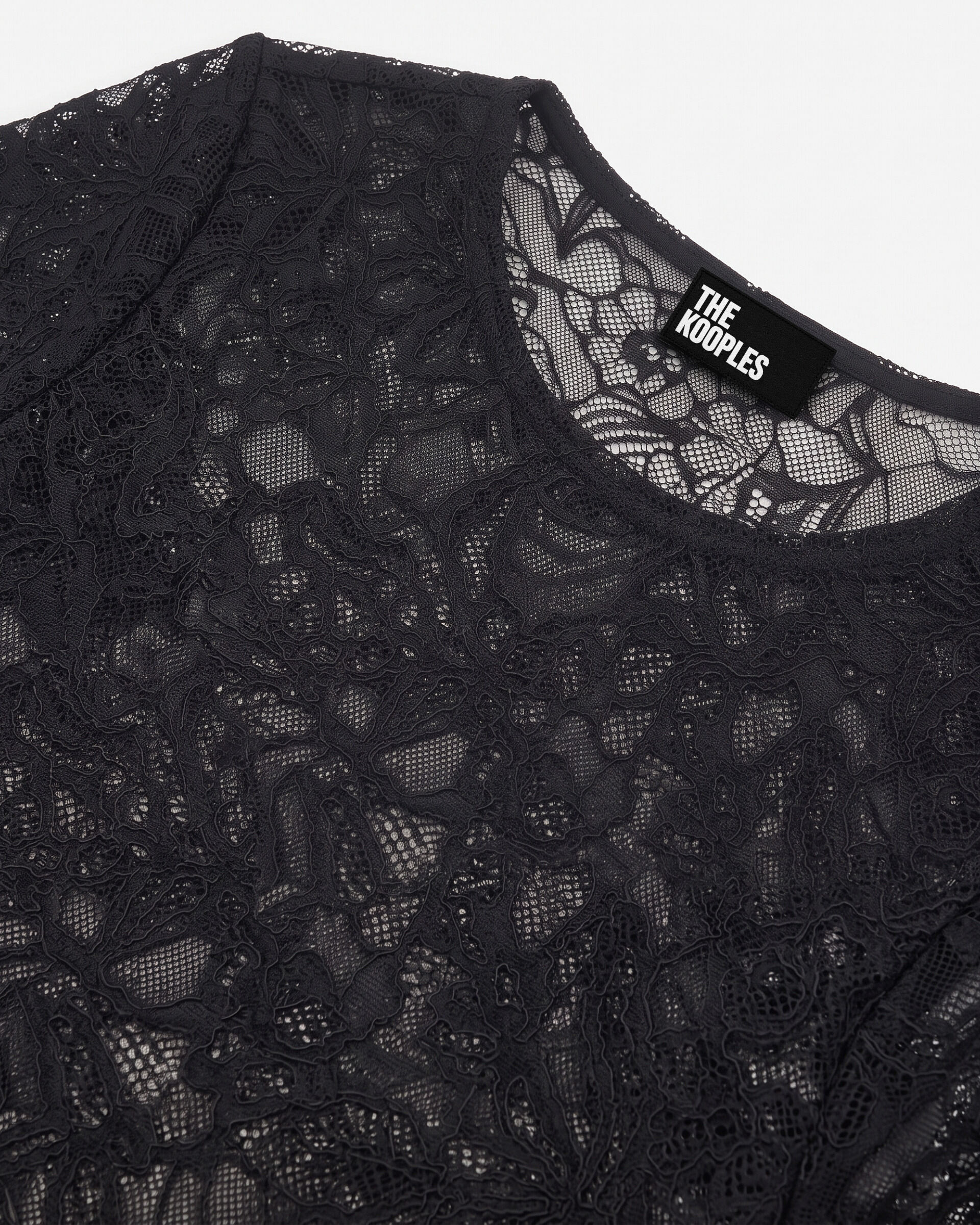 Black lace bodysuit