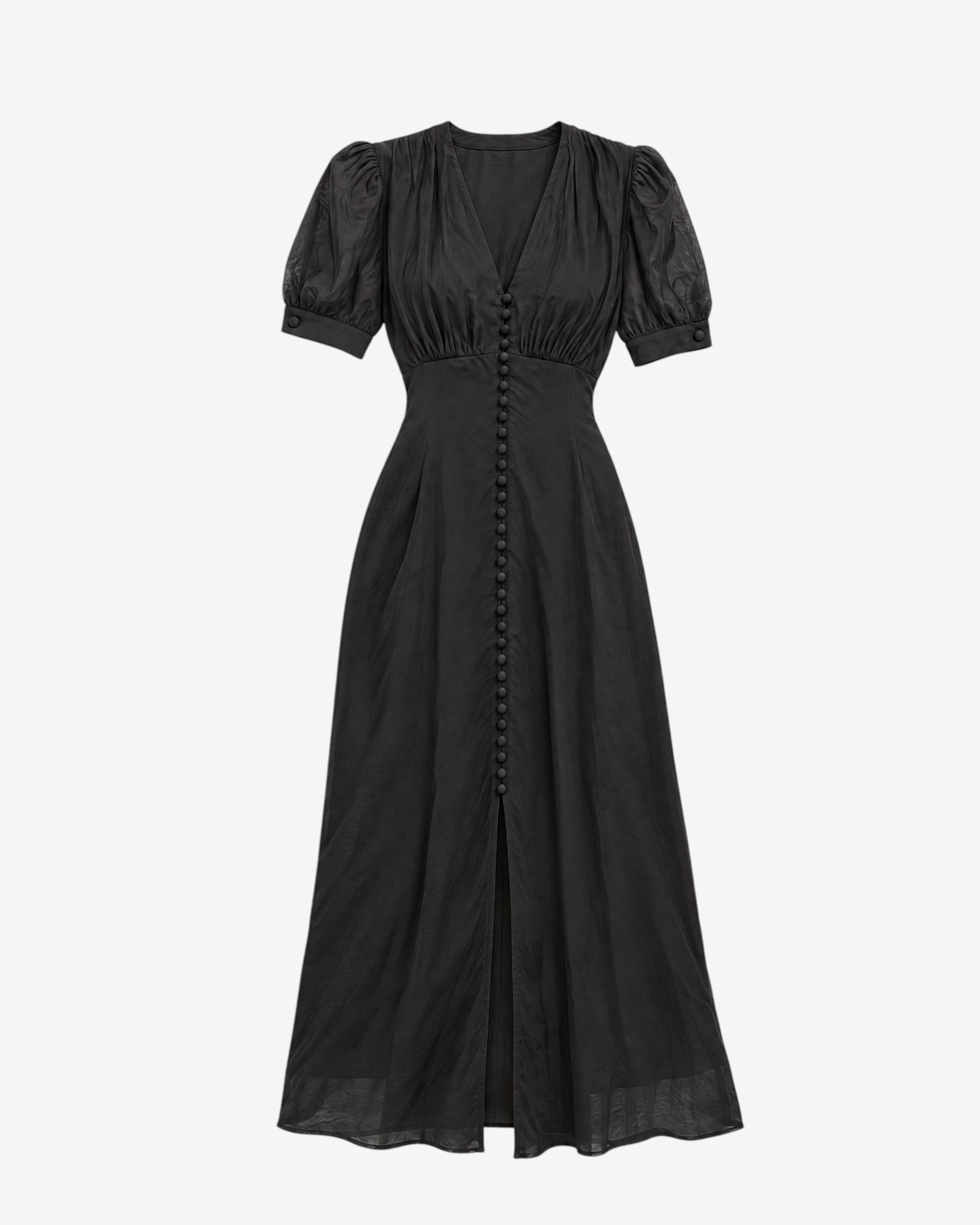 Long black dress