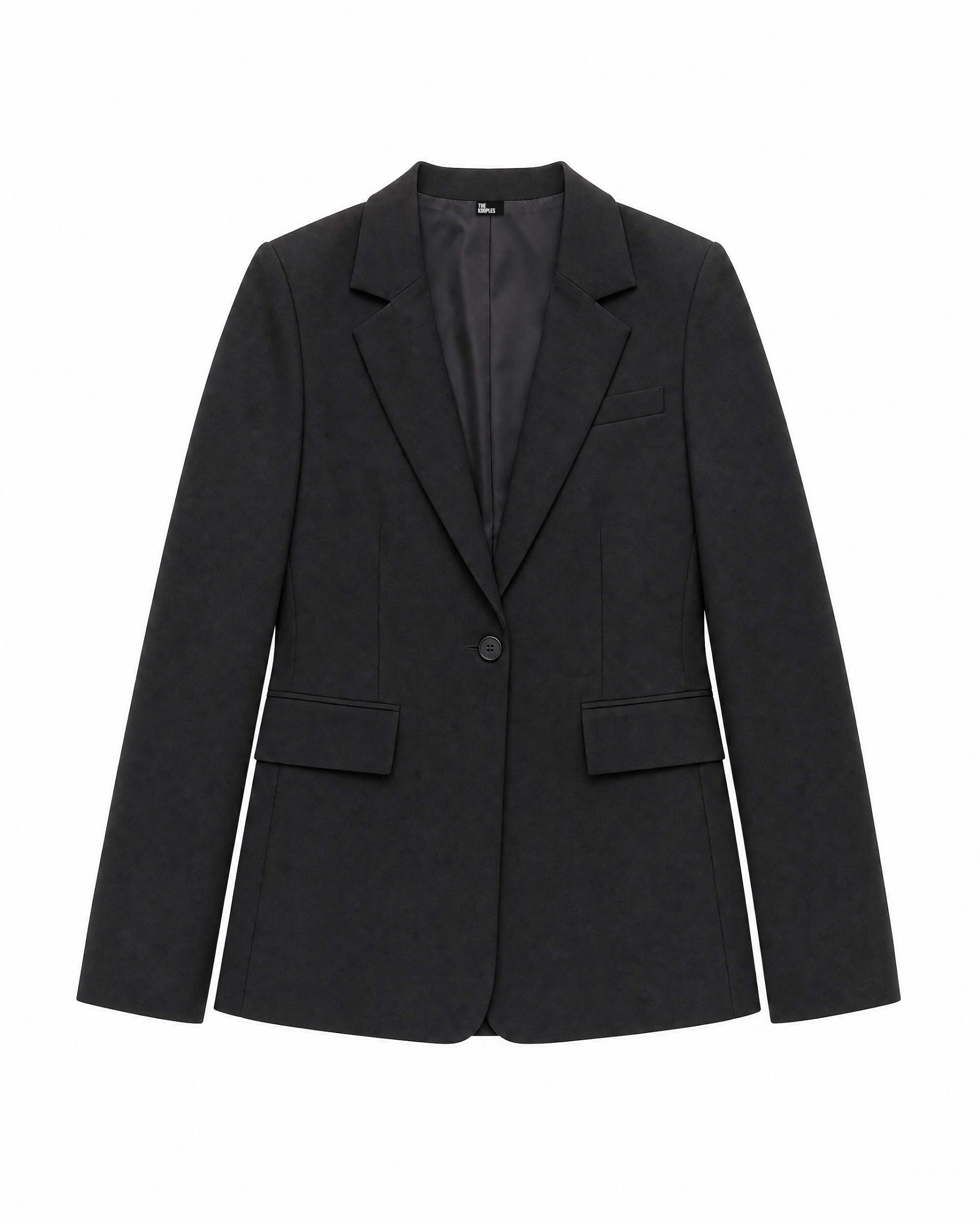 Black wool tailored jacket