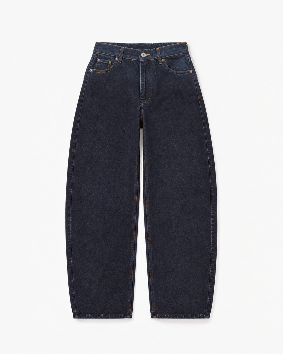 Dark blue jeans