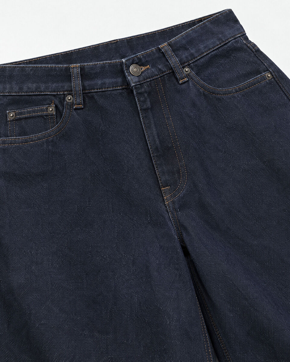 Dark blue jeans