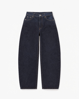 Dark blue jeans