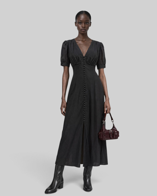 Long black dress