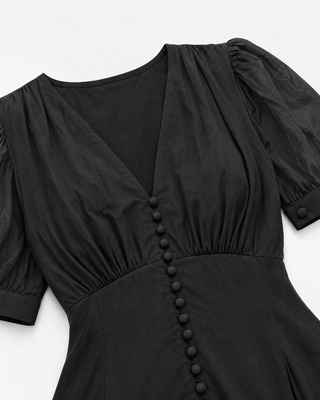 Long black dress