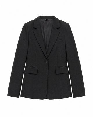 Black wool tailored jacket