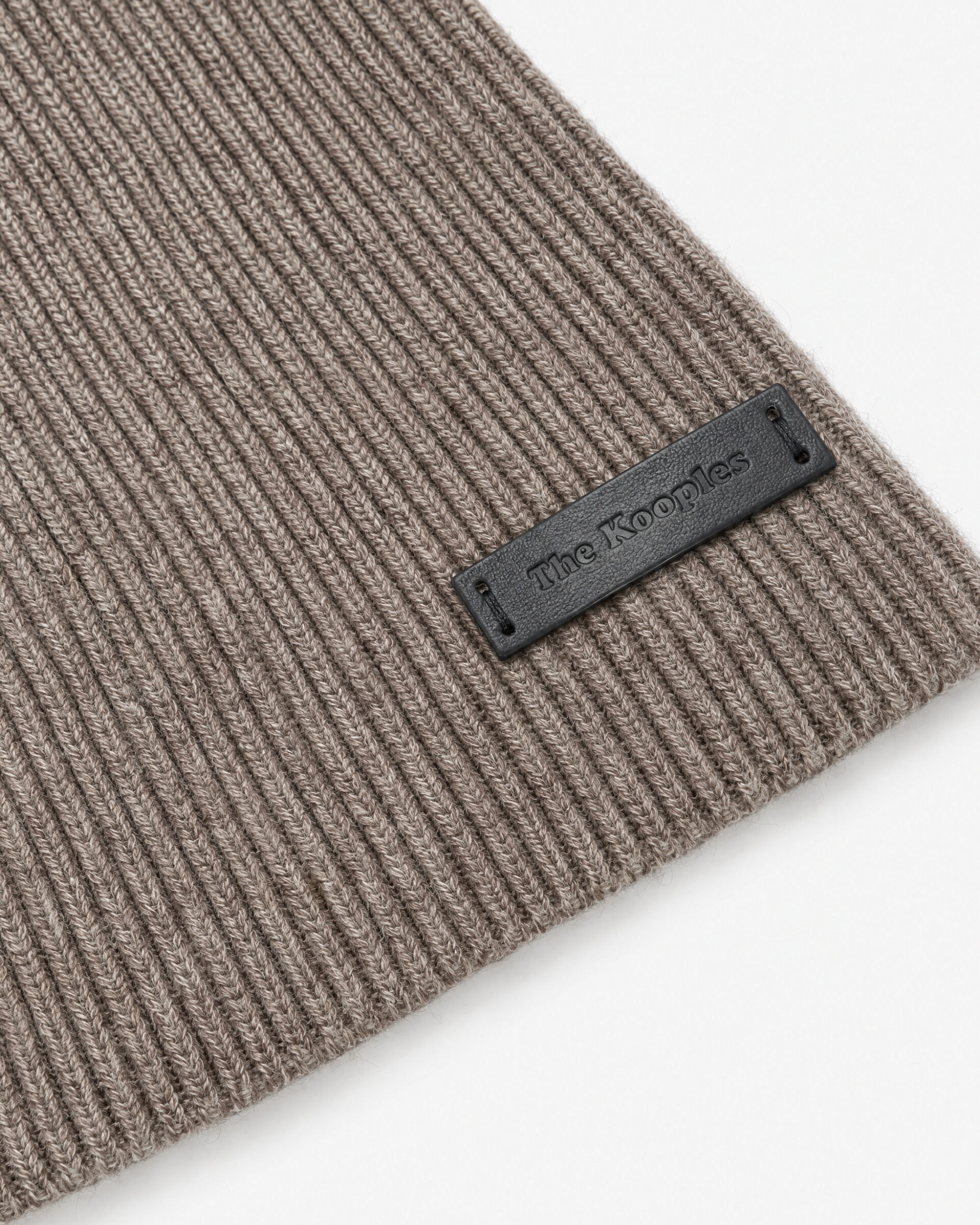 Unisex Brown Wool and Yak Balaclava