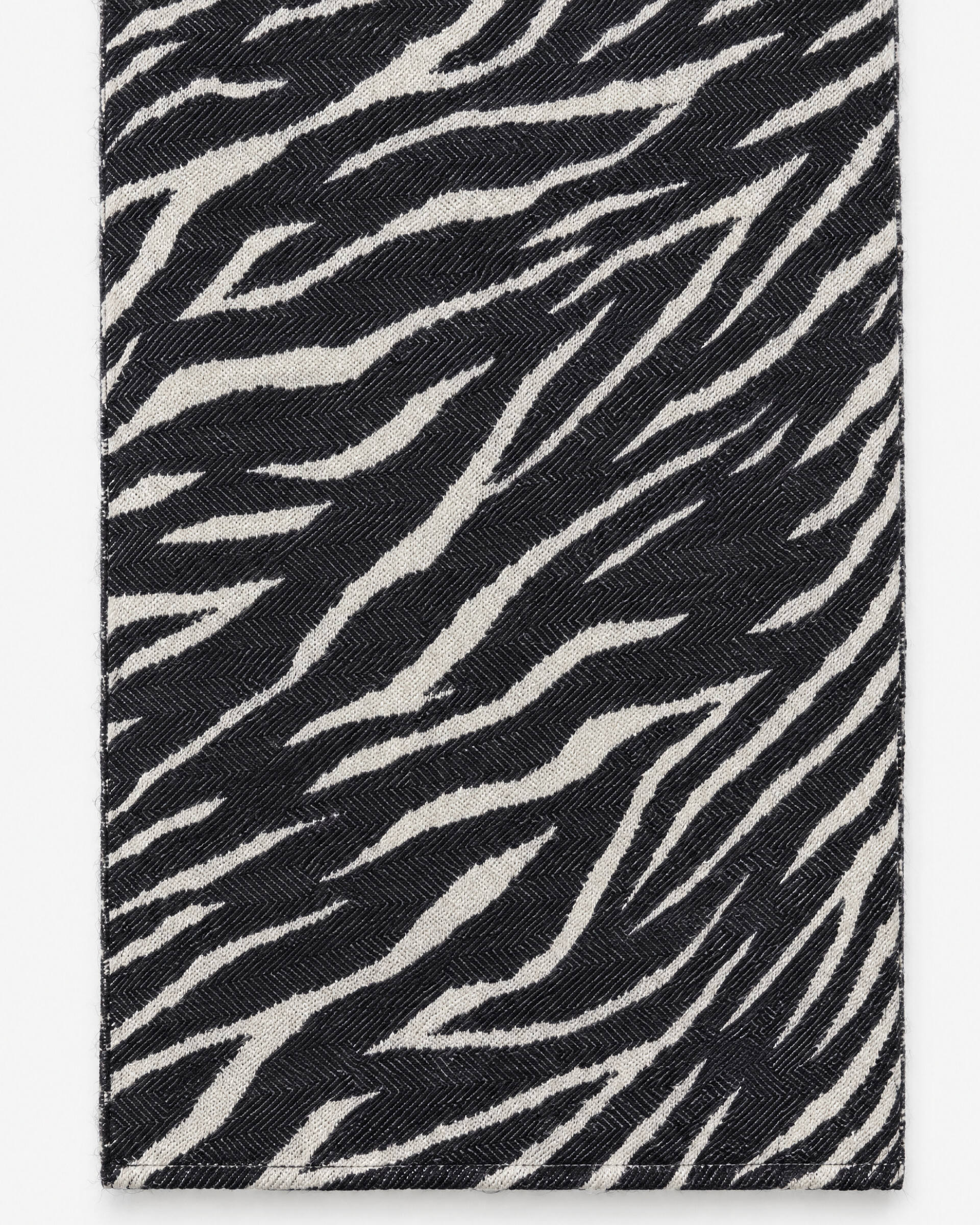 Unisex khaki leopard-print wool scarf