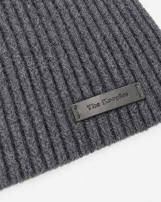 Unisex Gray Wool and Yak Balaclava