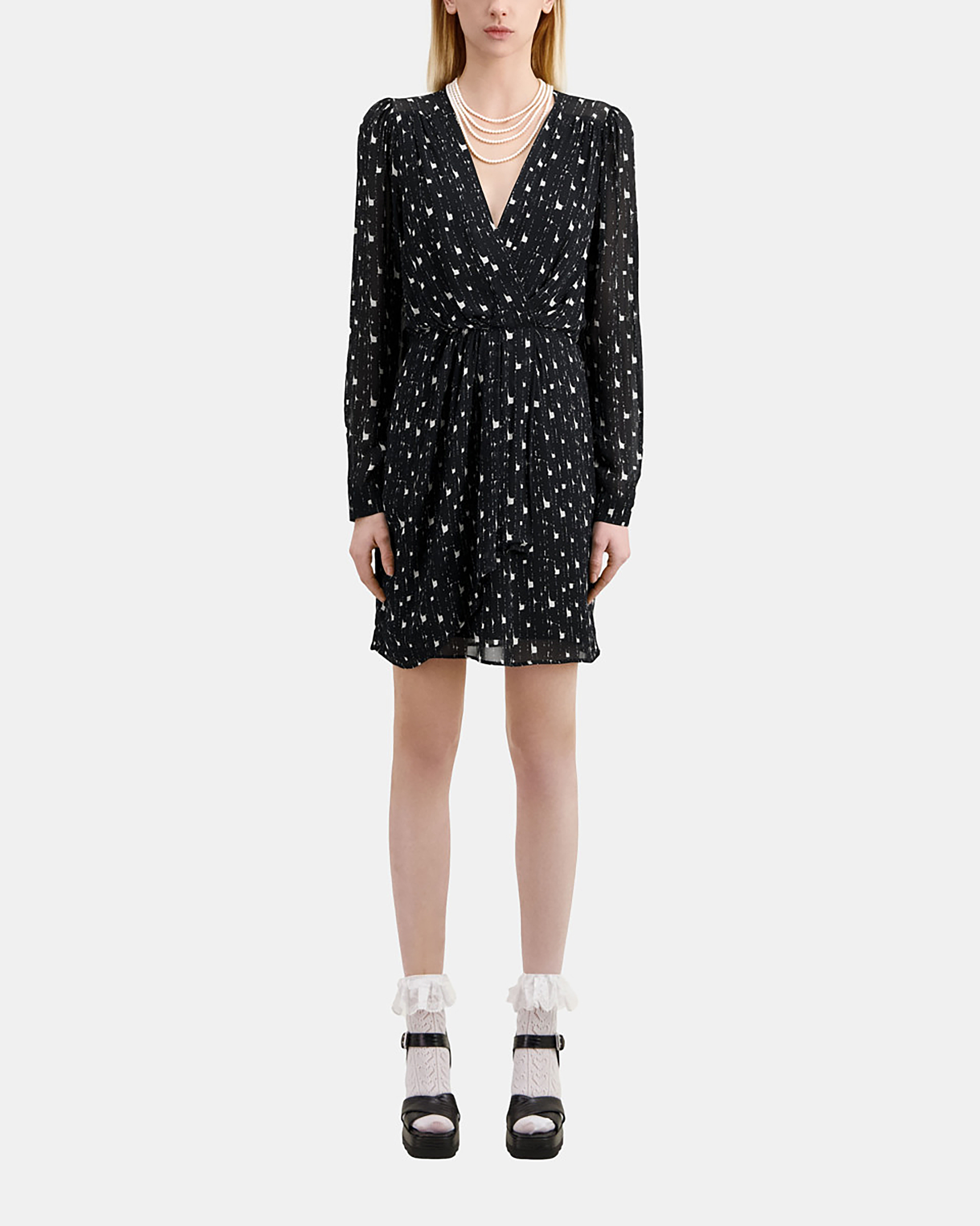 Short printed dress