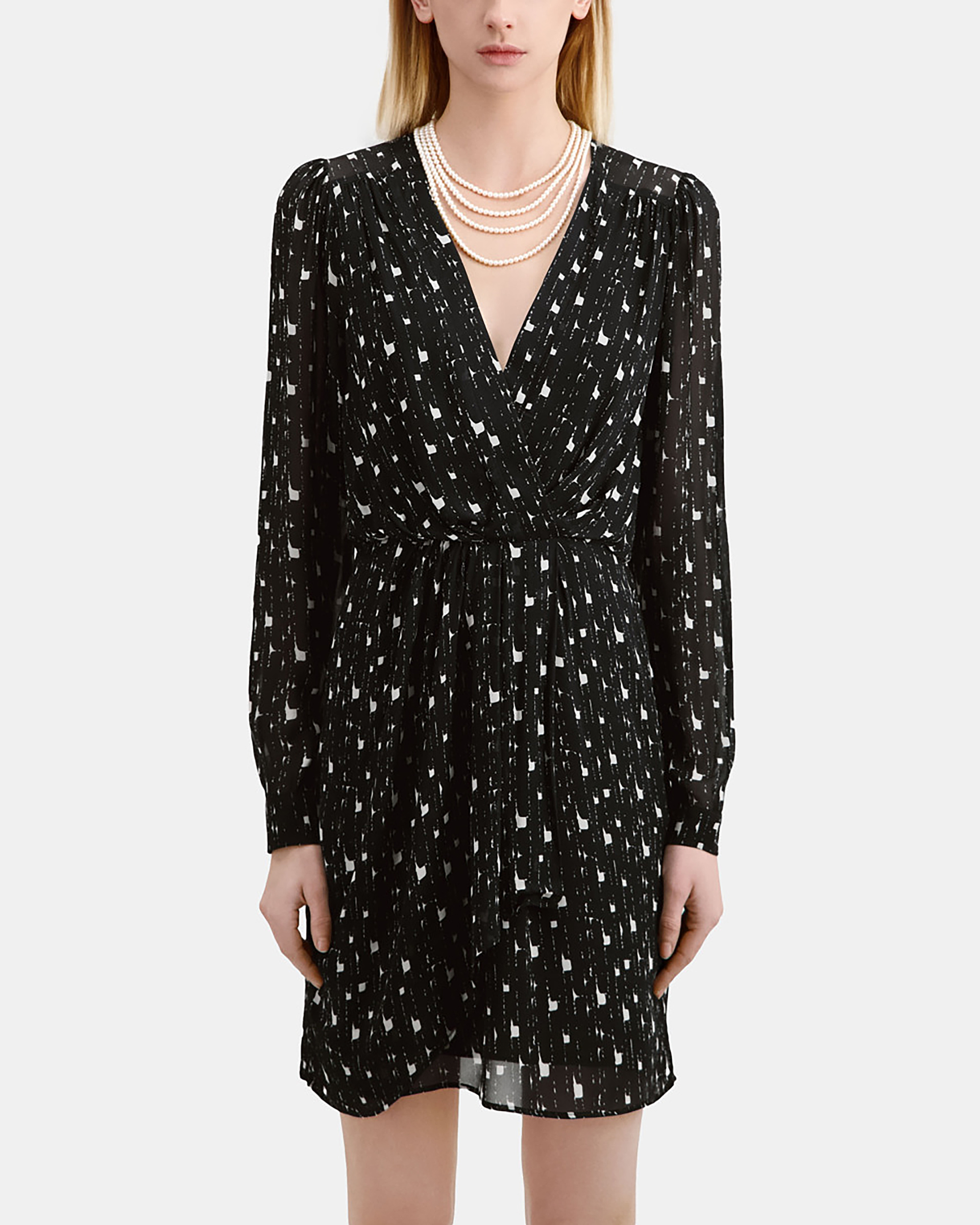 Short printed dress