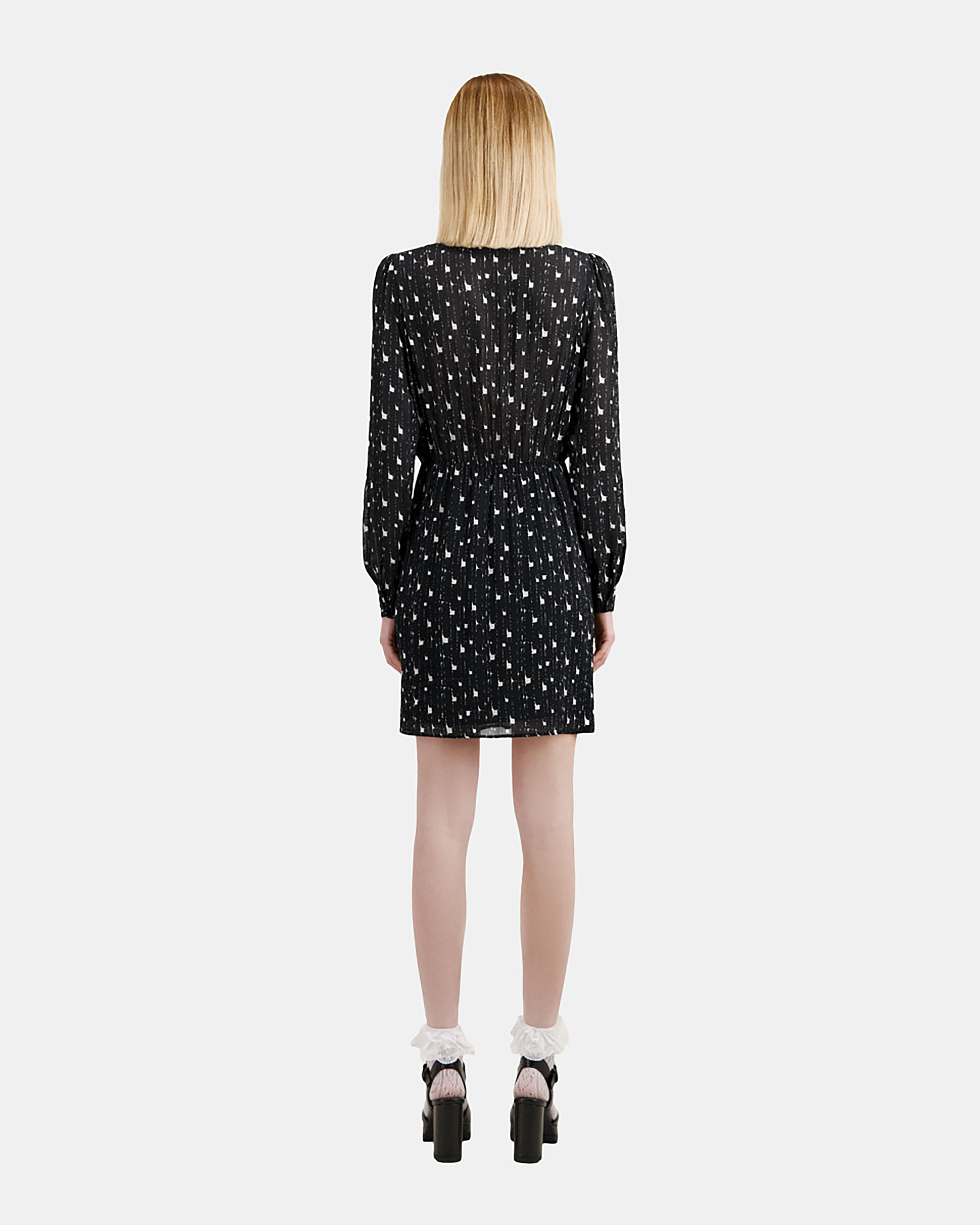 Short printed dress