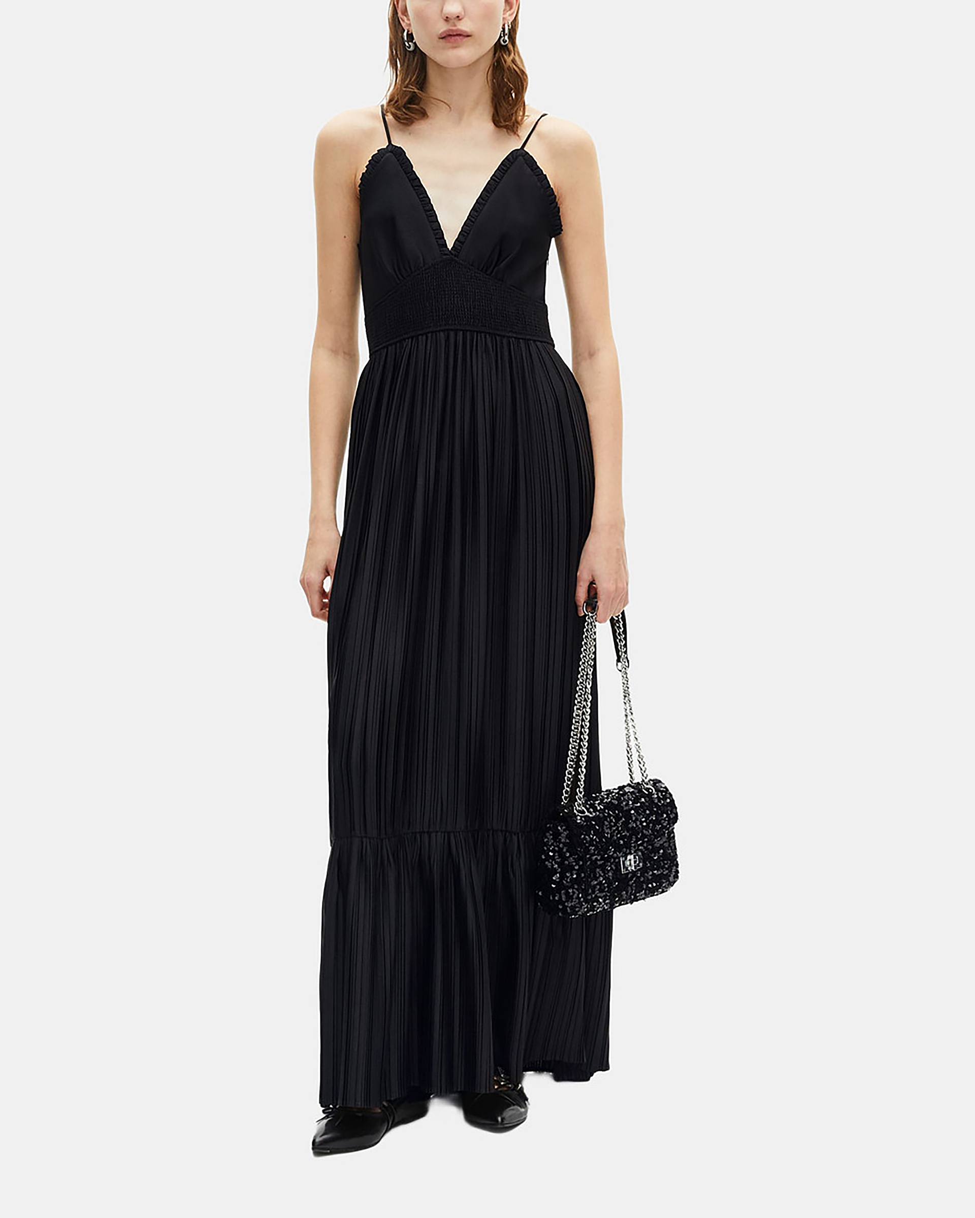 Long black dress
