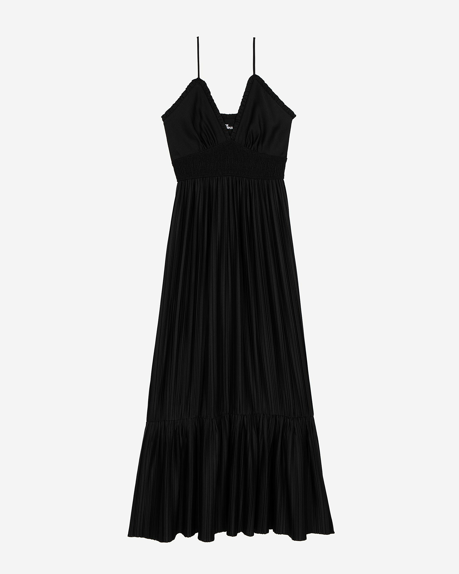 Long black dress