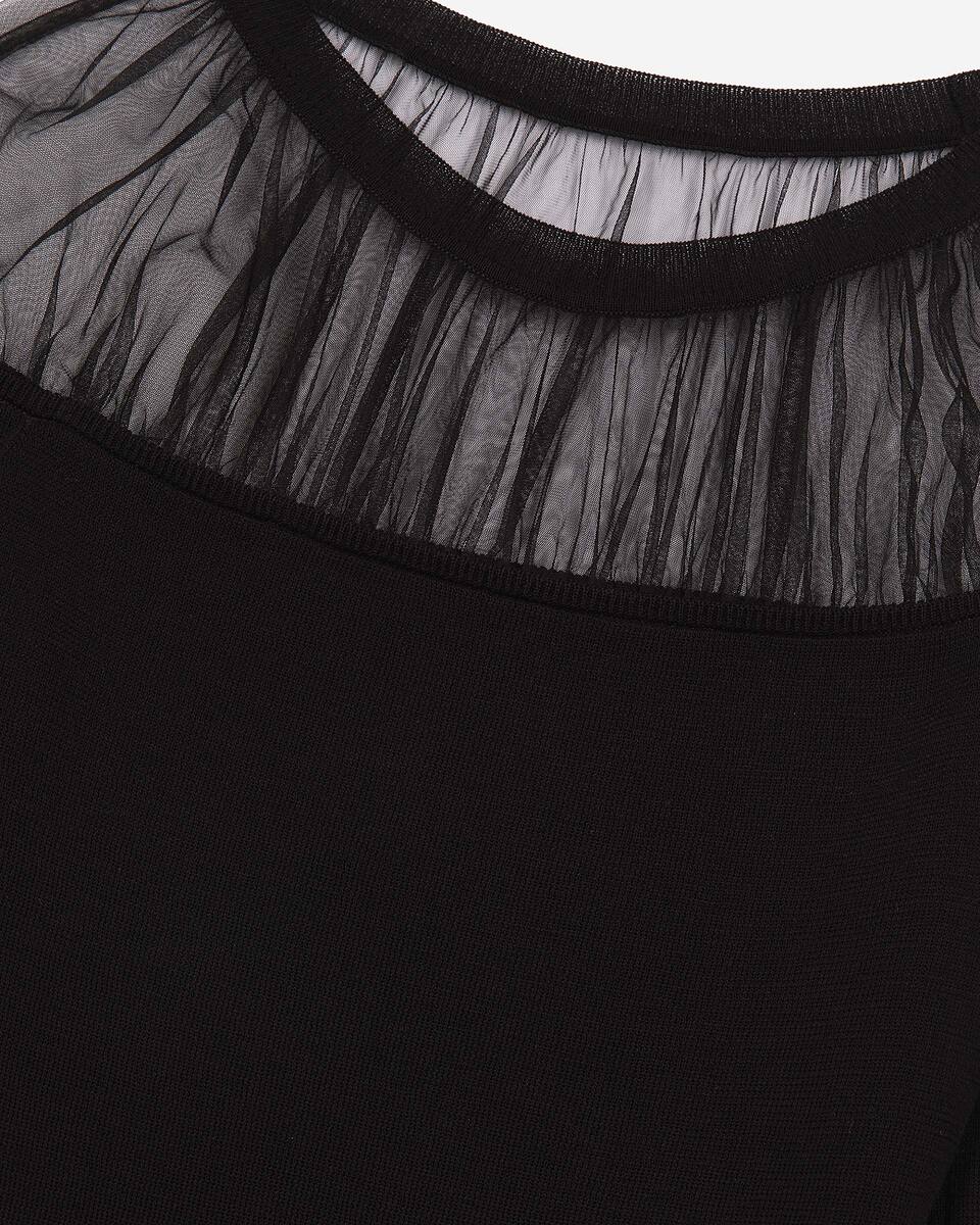 Short black ruched dress