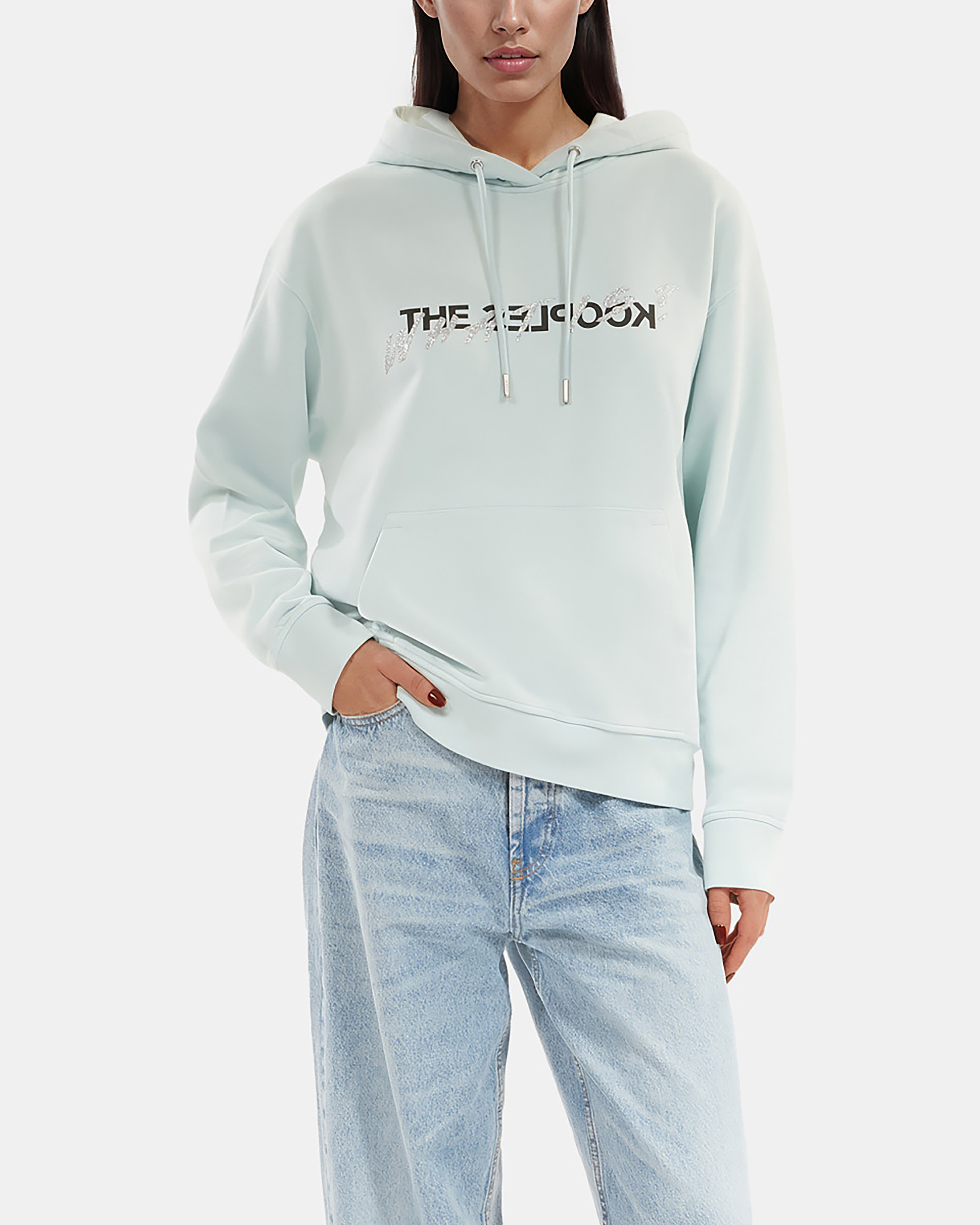 'What Is' Light Blue Hoodie