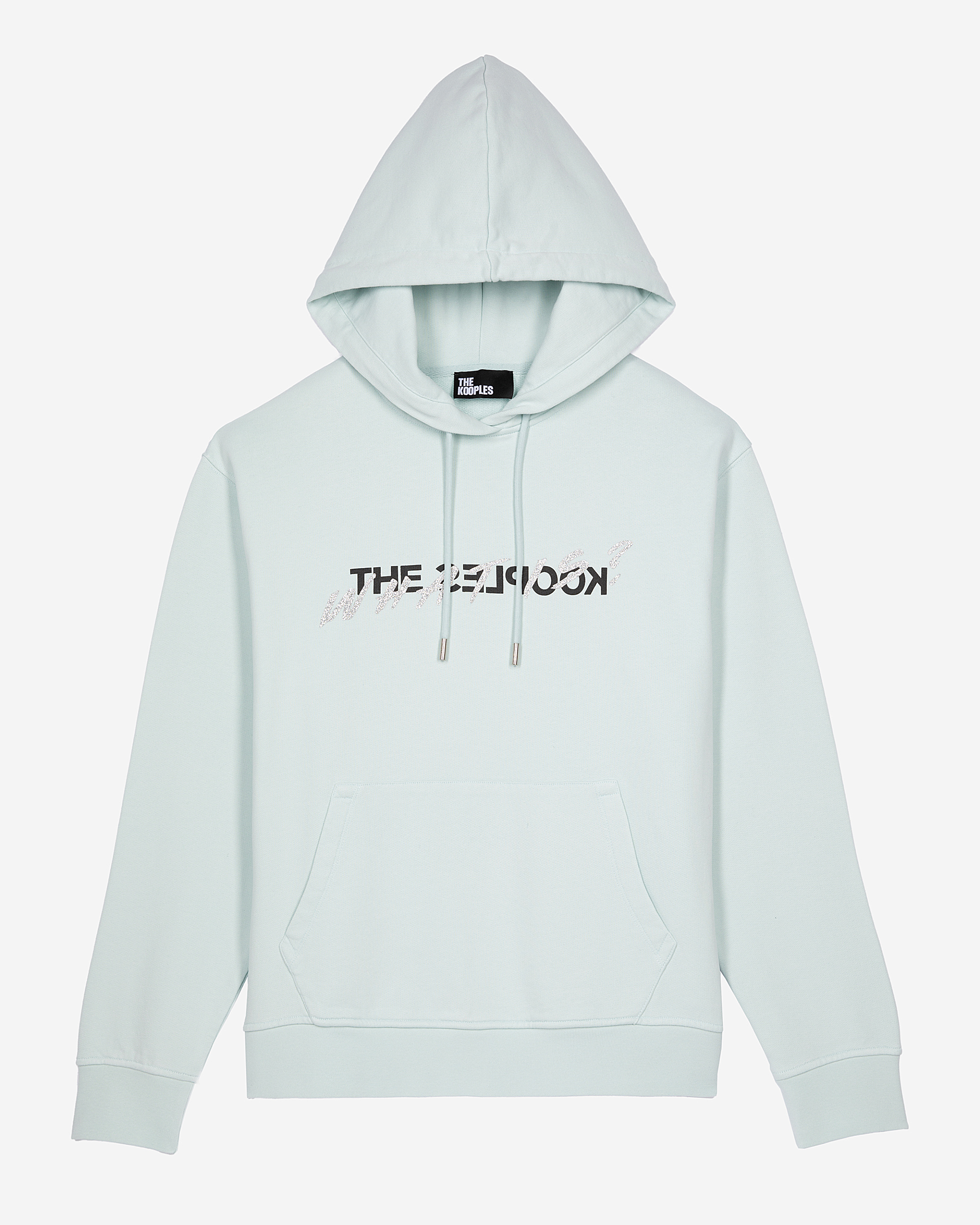 'What Is' Light Blue Hoodie