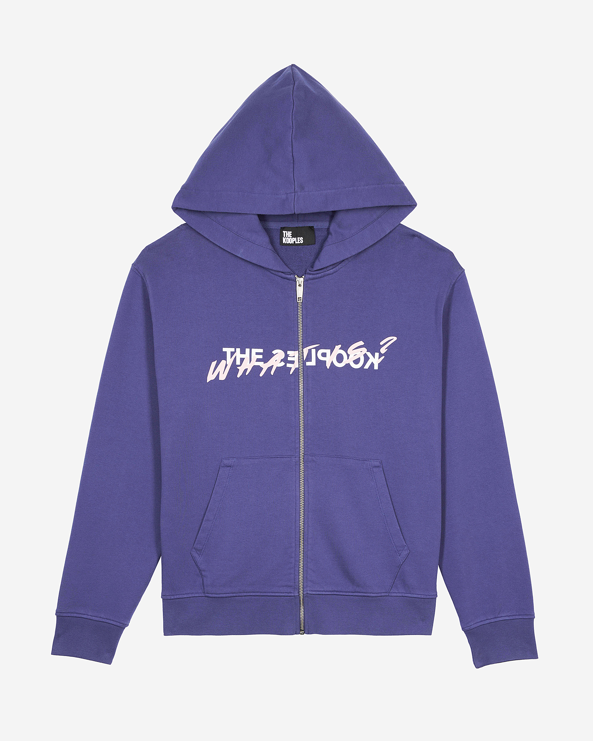 'What Is' Purple Hoodie