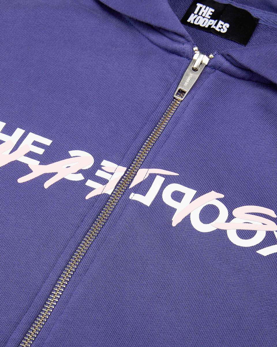 'What Is' Purple Hoodie