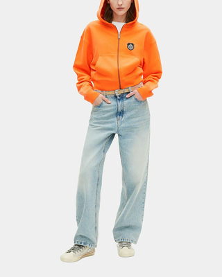 Orange hoodie