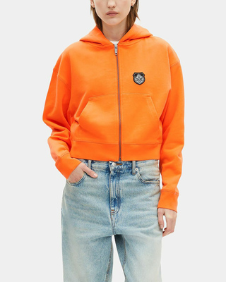 Orange hoodie