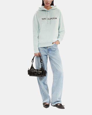 'What Is' Light Blue Hoodie