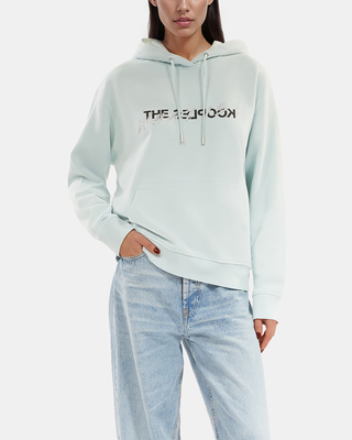 'What Is' Light Blue Hoodie