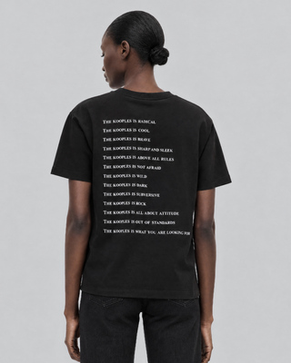 What is T-shirt with black beads