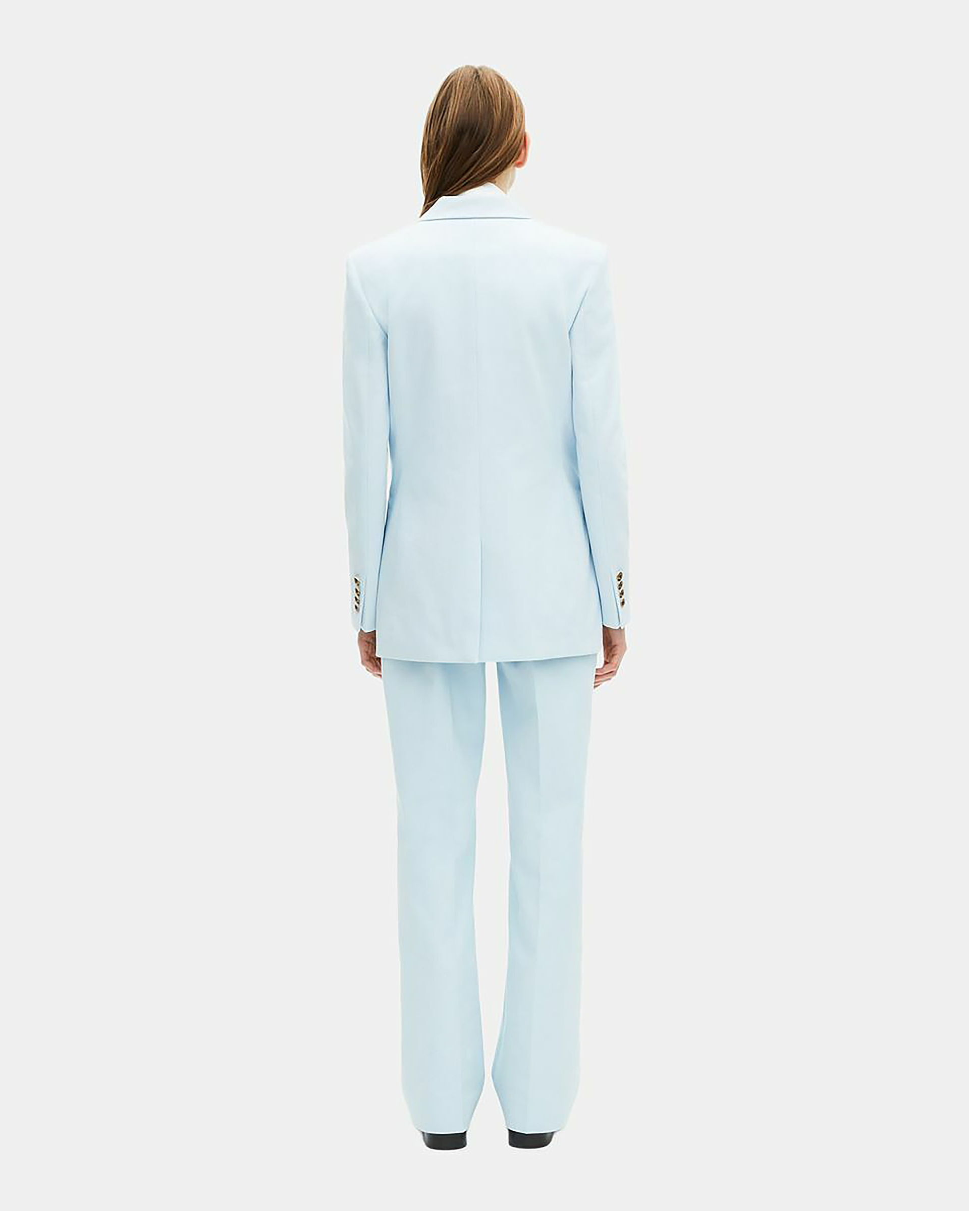 Blue cotton tailored jacket