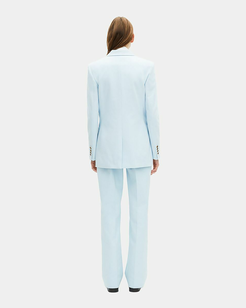 Blue cotton tailored jacket