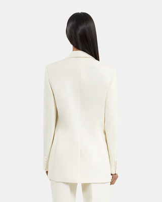 Ecru tuxedo jacket
