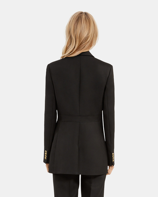 Black safari jacket
