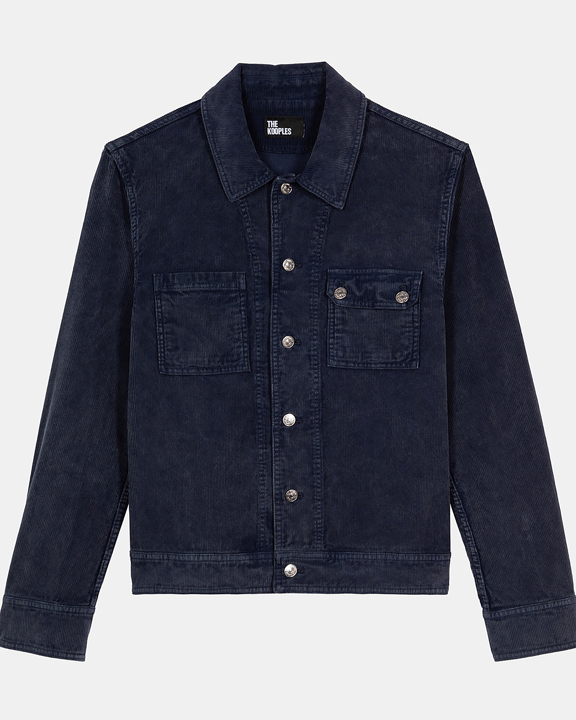 Navy blue cotton jacket