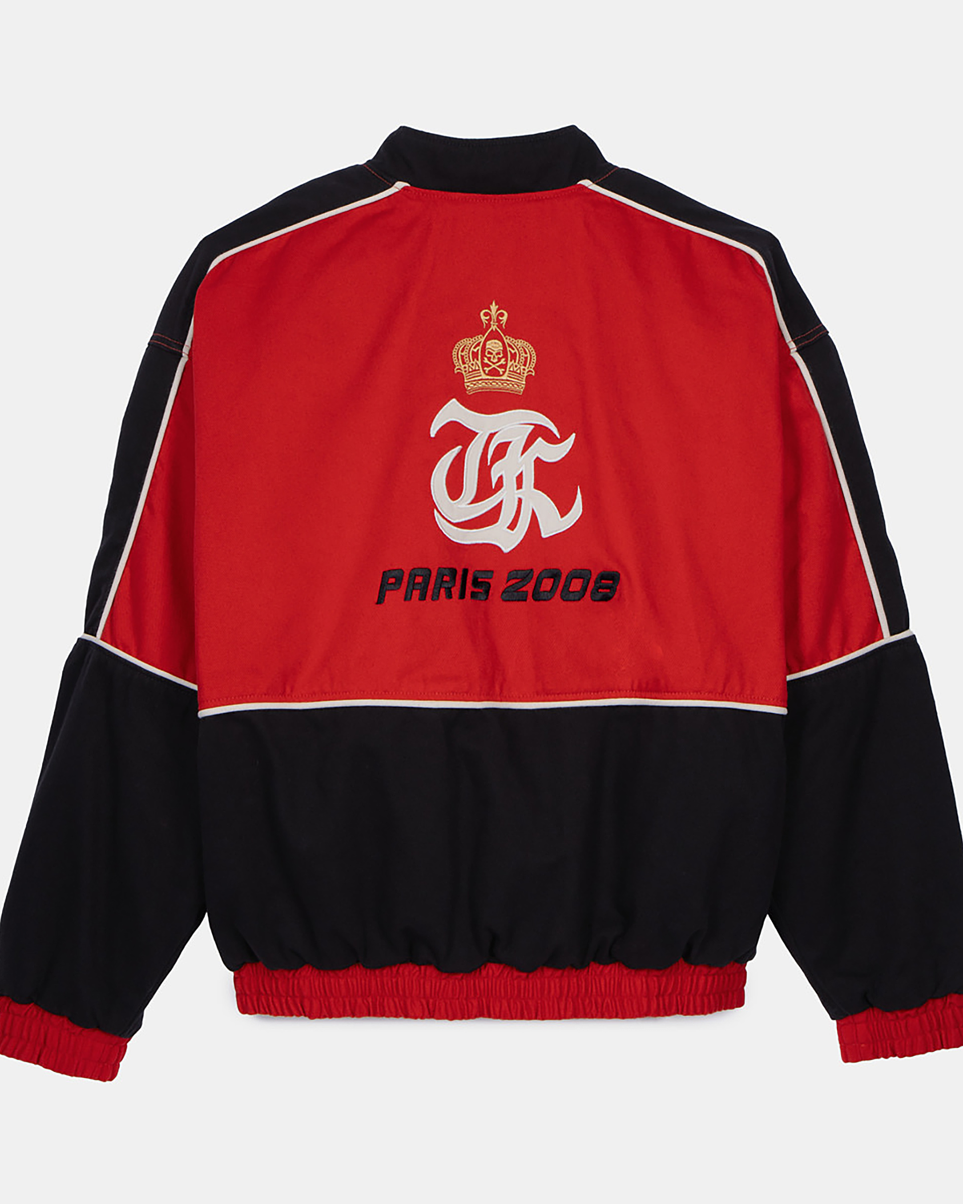Black and red racing jacket