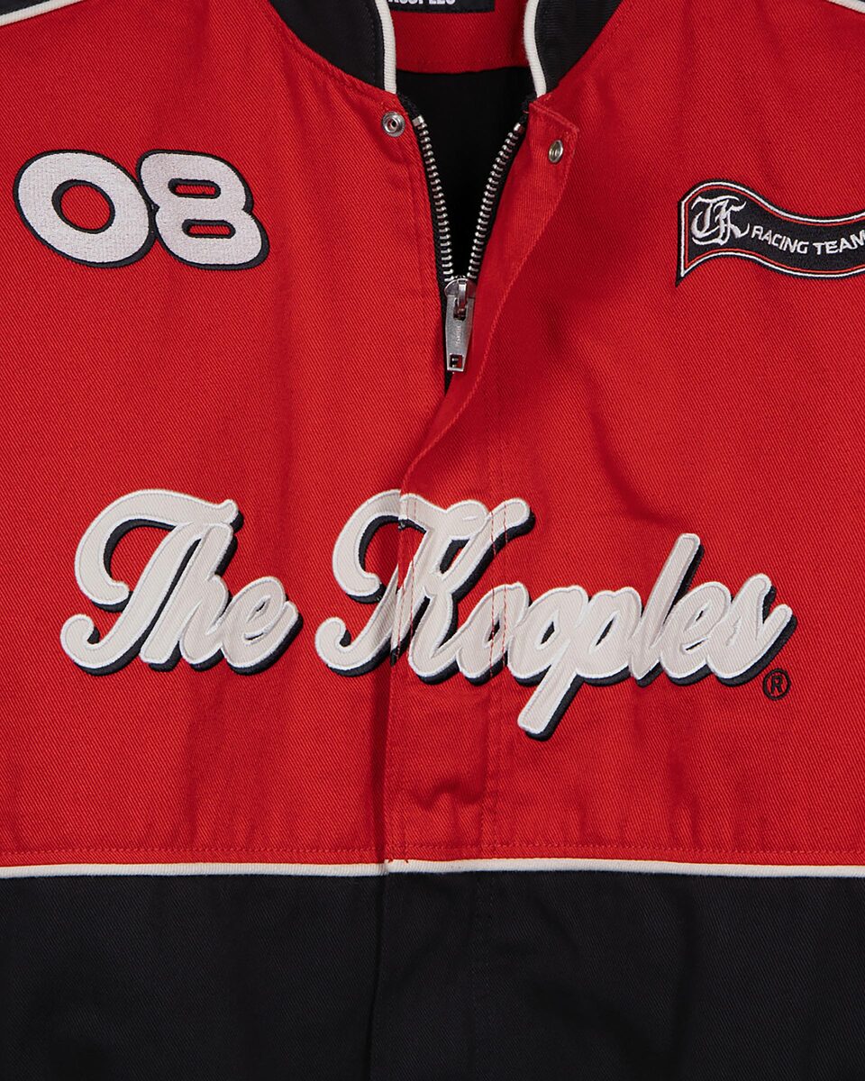 Black and red racing jacket