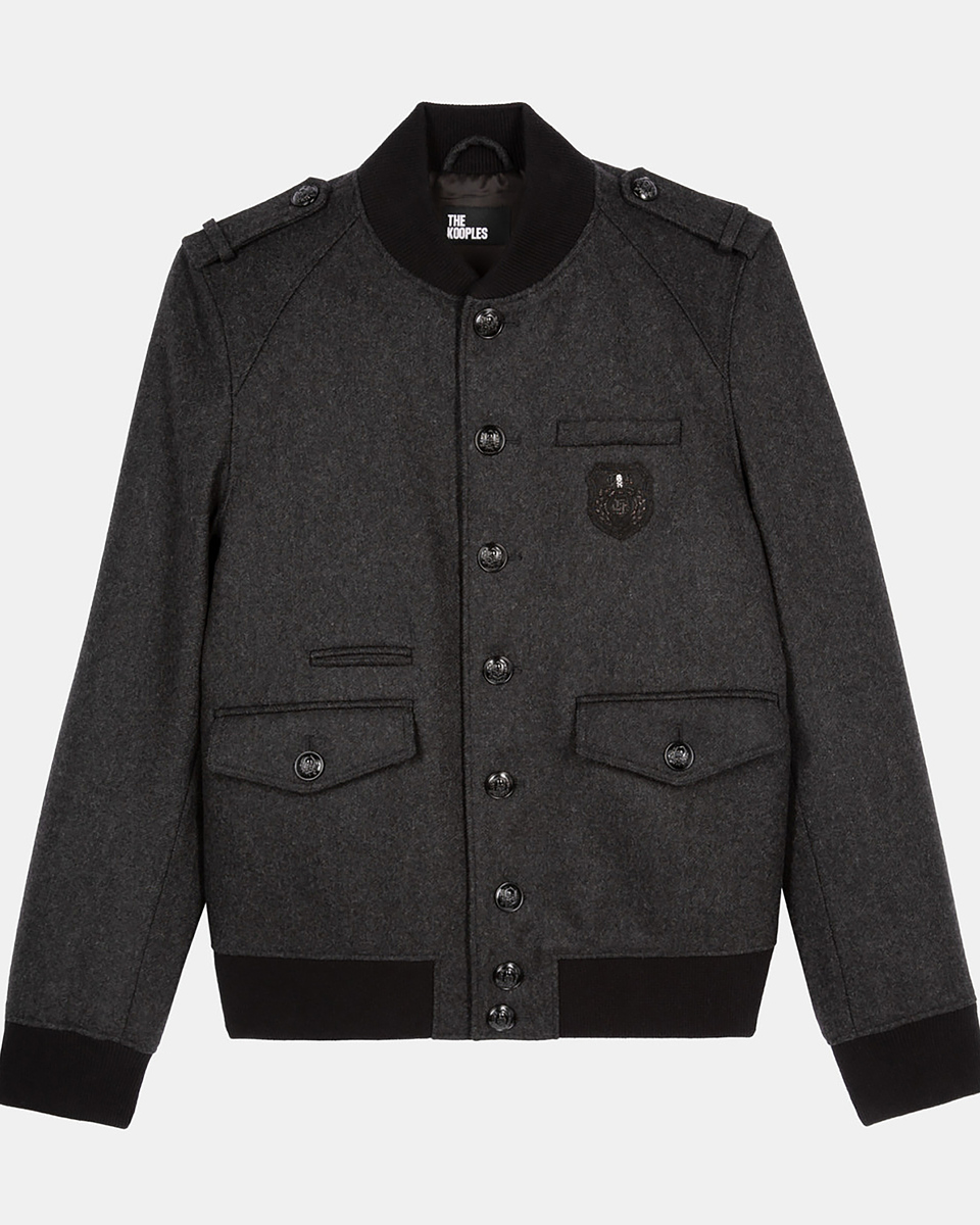 Grey Teddy jacket