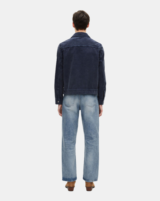 Navy blue cotton jacket