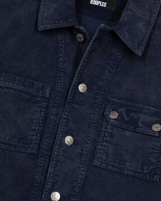 Navy blue cotton jacket