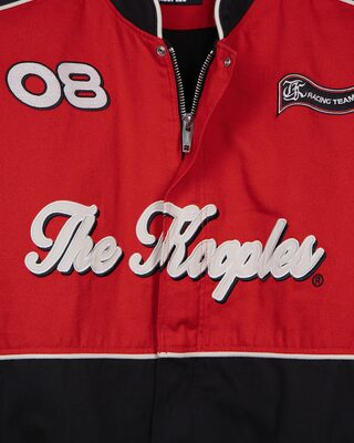 Black and red racing jacket