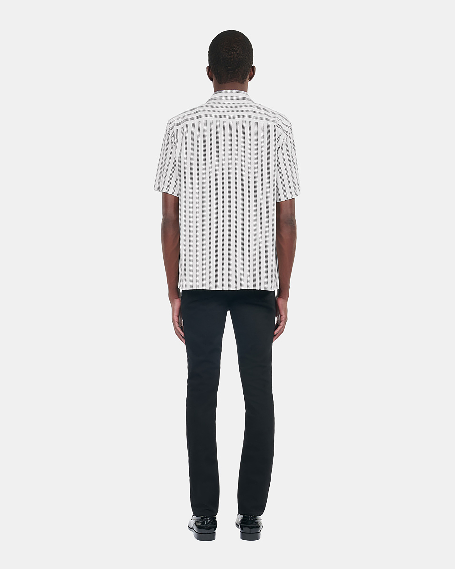 Short-sleeved printed shirt