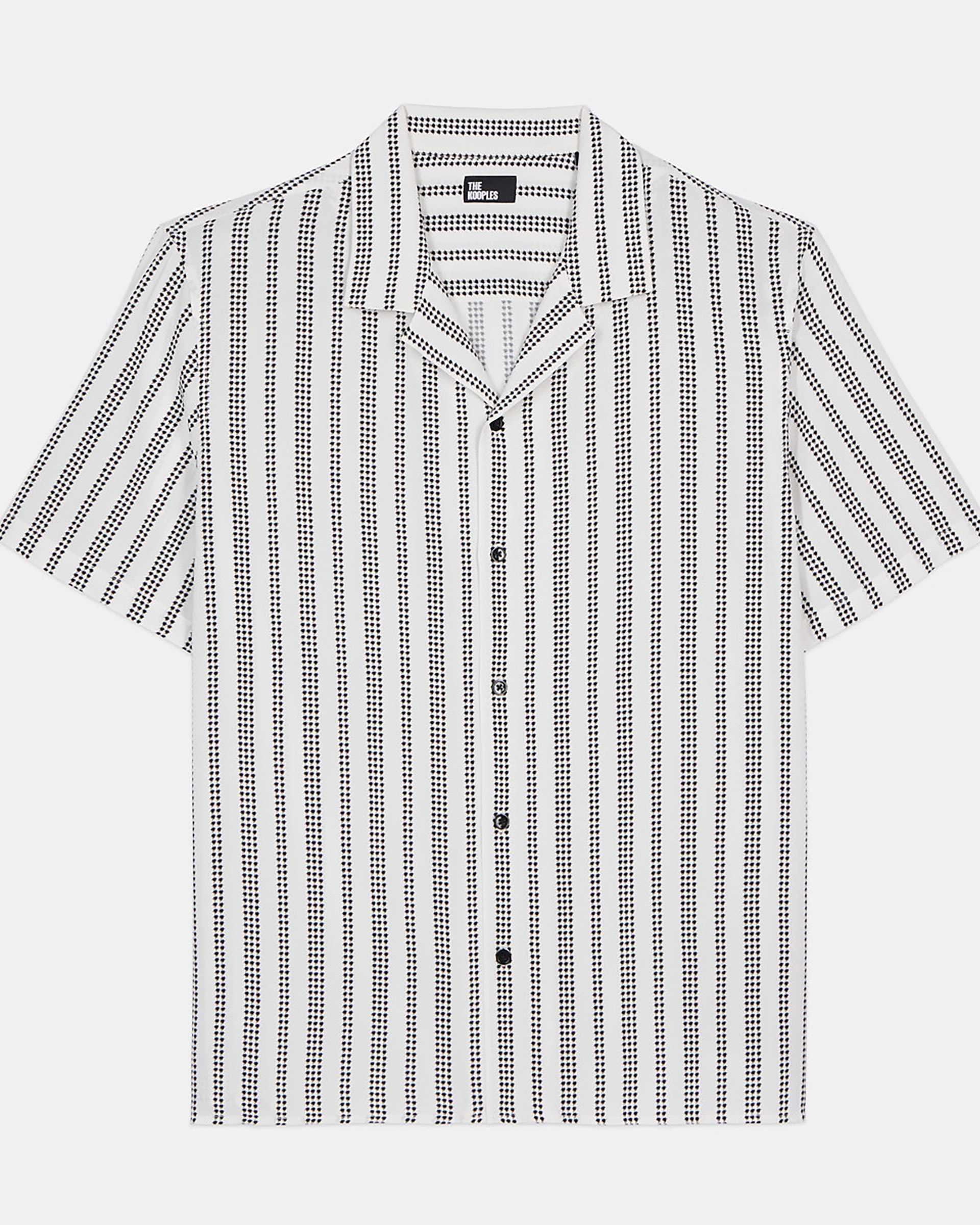 Short-sleeved printed shirt
