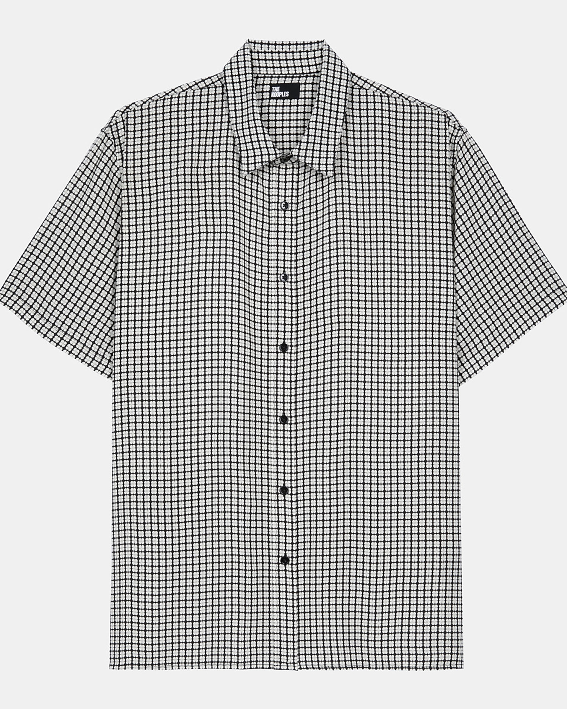 Floral print short-sleeve shirt