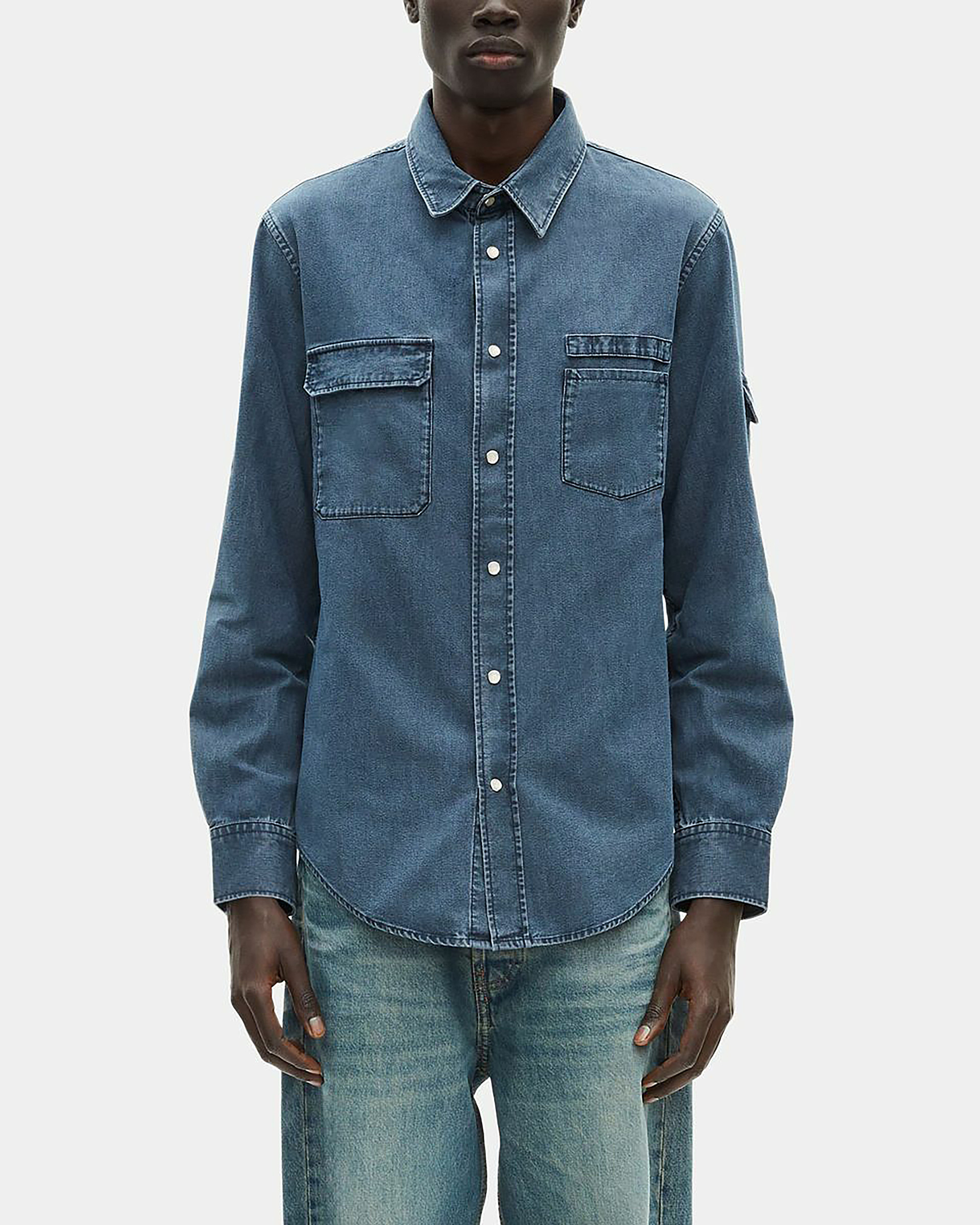Denim shirt