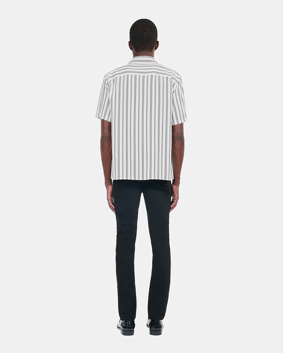 Short-sleeved printed shirt