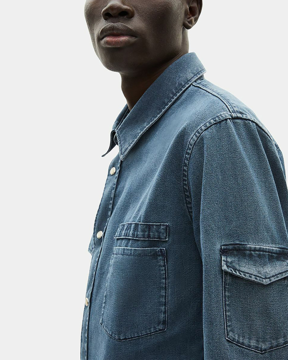 Denim shirt