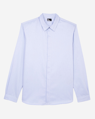 Smart twill sky blue shirt
